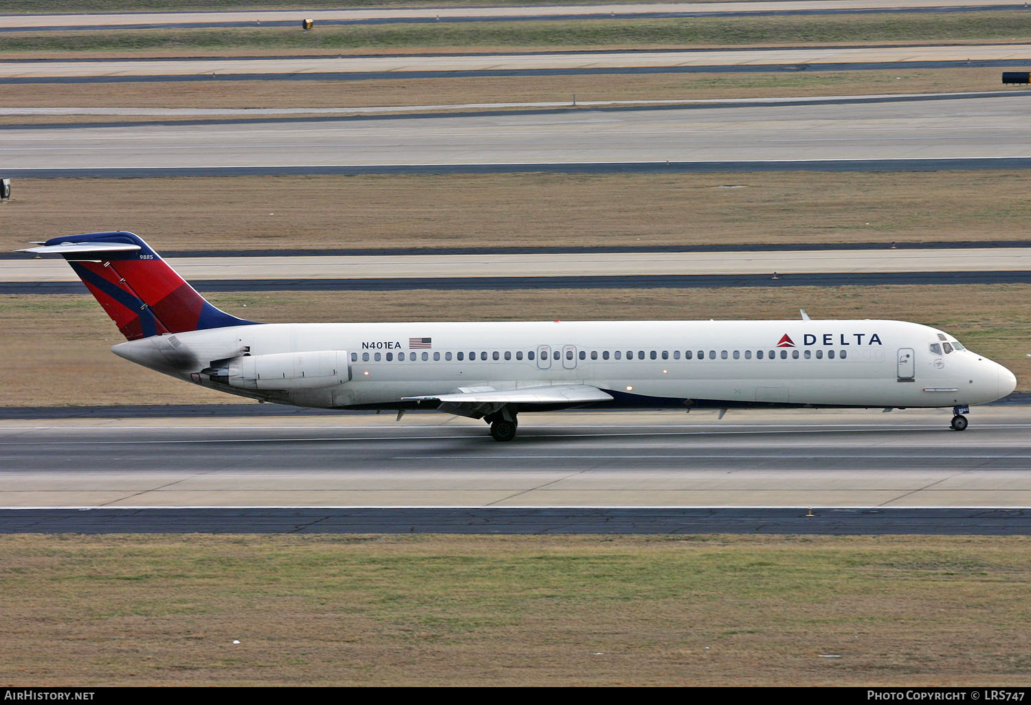 Aircraft Photo of N401EA | McDonnell Douglas DC-9-51 | Delta Air Lines | AirHistory.net #303322