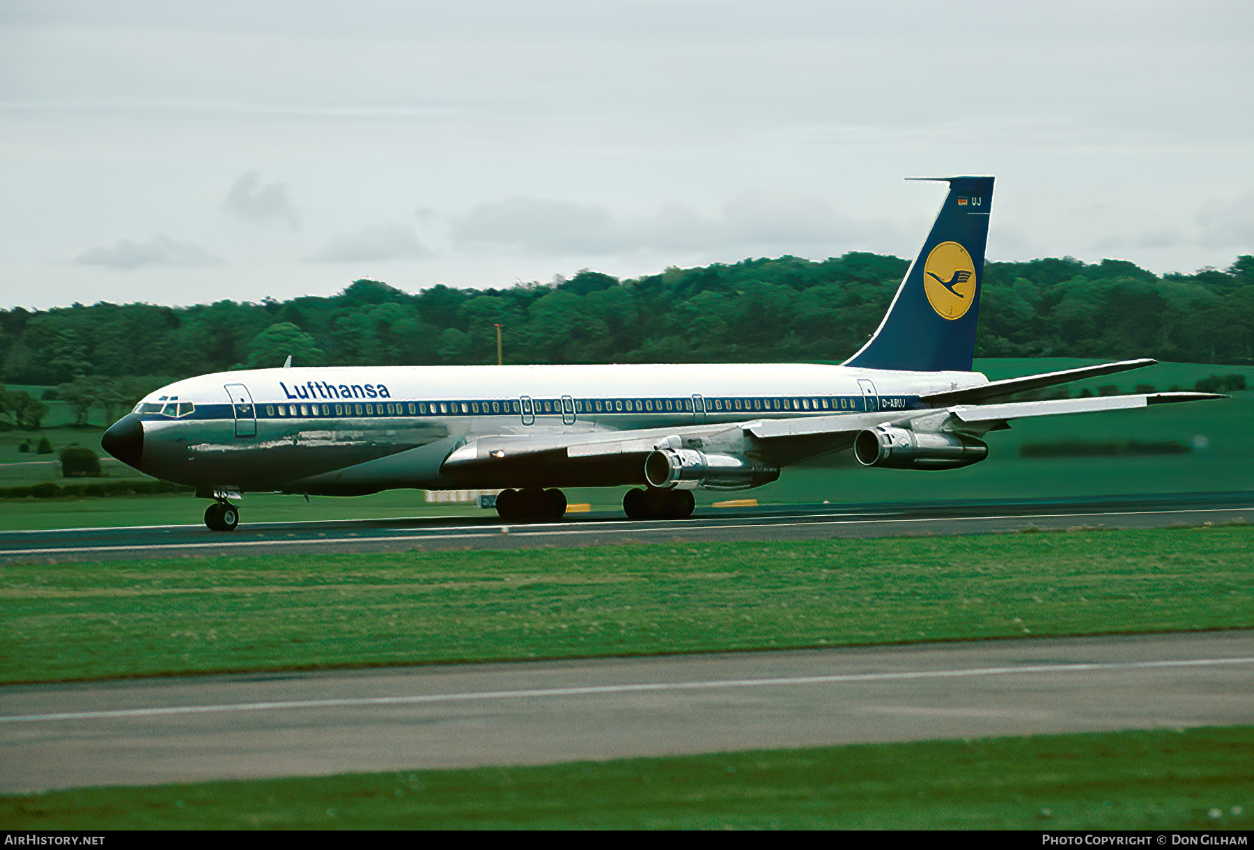 Aircraft Photo of D-ABUJ | Boeing 707-330C | Lufthansa | AirHistory.net #303324