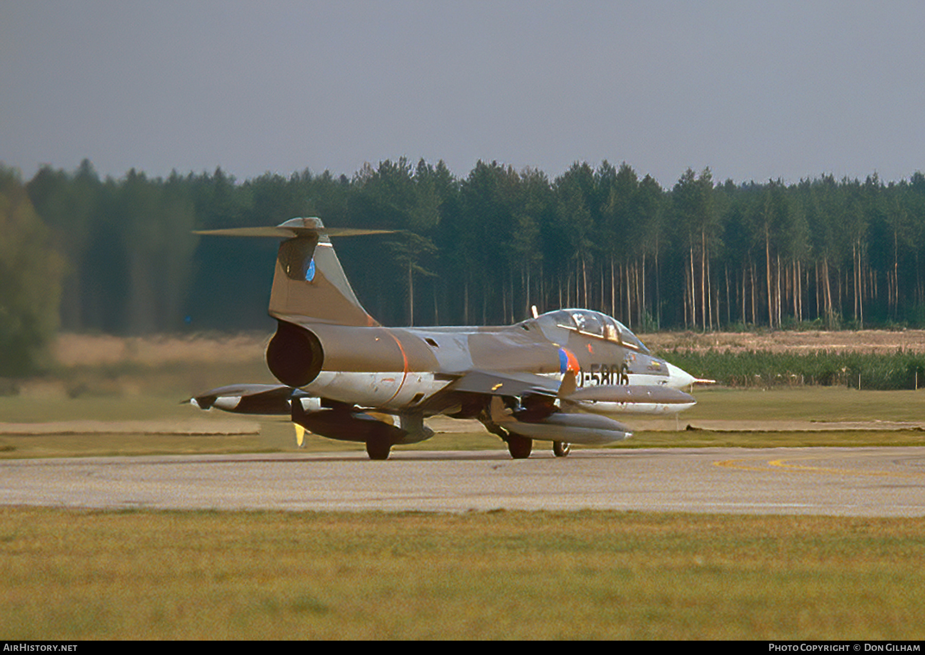 Aircraft Photo of D-5806 | Lockheed TF-104G Starfighter | Netherlands - Air Force | AirHistory.net #303351