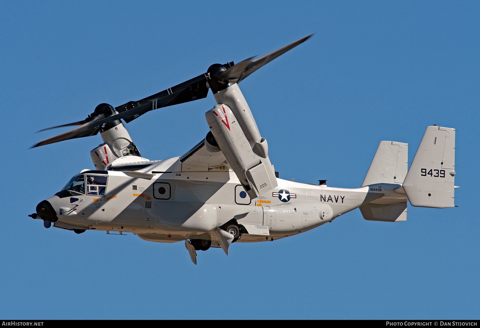 Aircraft Photo of 169439 / 9439 | Bell-Boeing CMV-22B Osprey | USA - Navy | AirHistory.net #303360