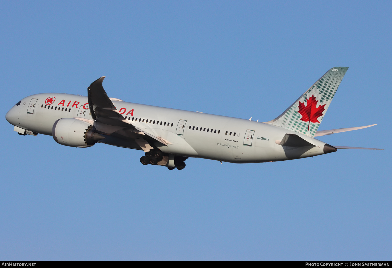 Aircraft Photo of C-GHPX | Boeing 787-8 Dreamliner | Air Canada | AirHistory.net #303376