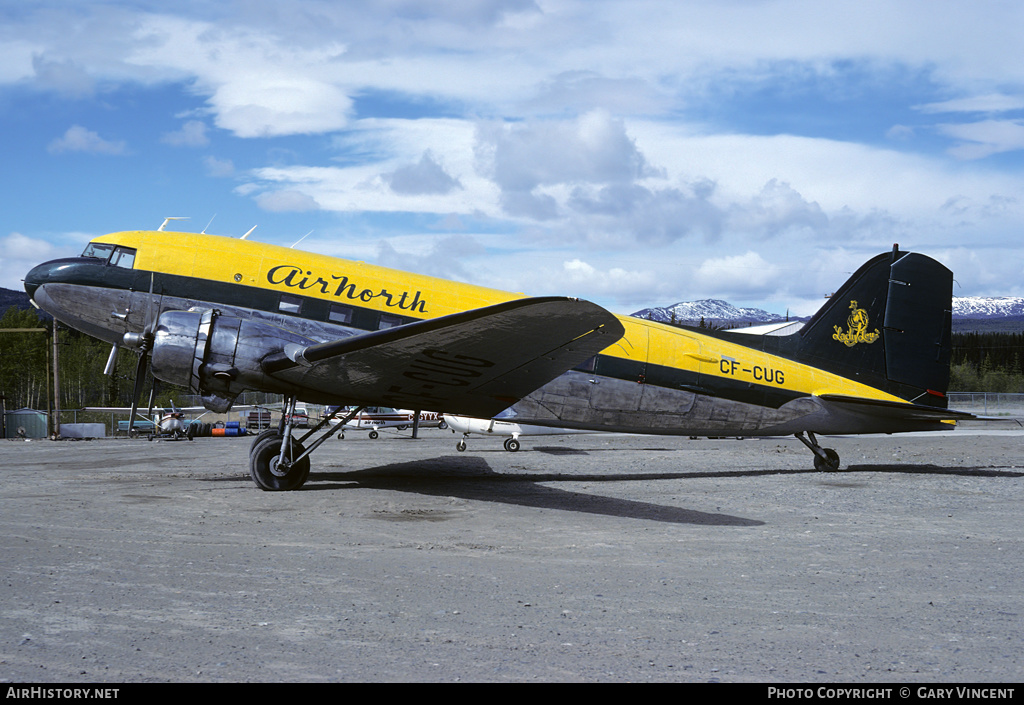 Aircraft Photo of CF-CUG | Douglas DC-3(C) | Air North | AirHistory.net #303377