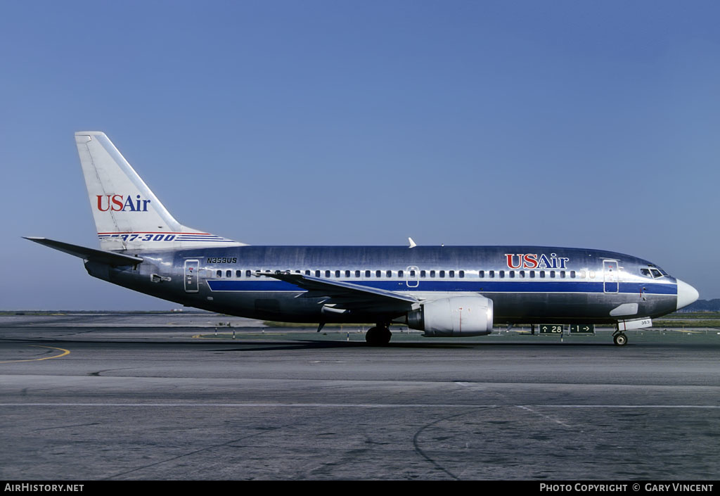 Aircraft Photo of N353US | Boeing 737-301 | USAir | AirHistory.net #303393