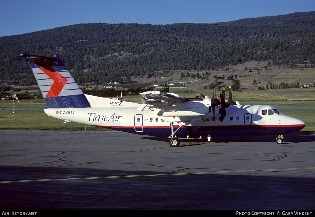 Aircraft Photo of C-GWTG | De Havilland Canada DHC-7-103 Dash 7 | Time Air | AirHistory.net #303394