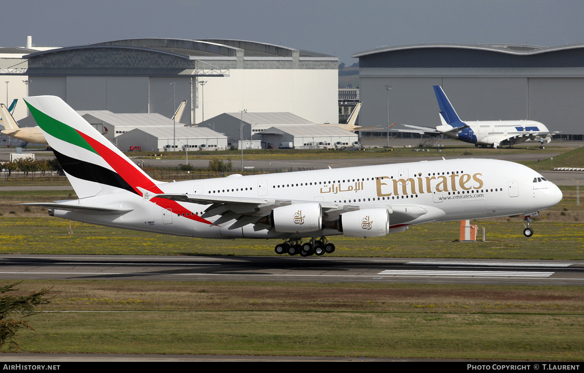Aircraft Photo of F-WWAP | Airbus A380-841 | Emirates | AirHistory.net #303395