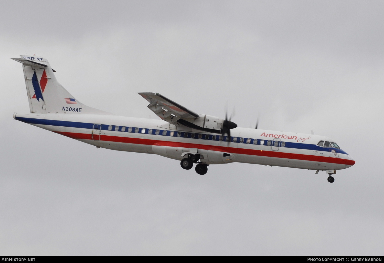 Aircraft Photo of N308AE | ATR ATR-72-212 | American Eagle | AirHistory.net #303412