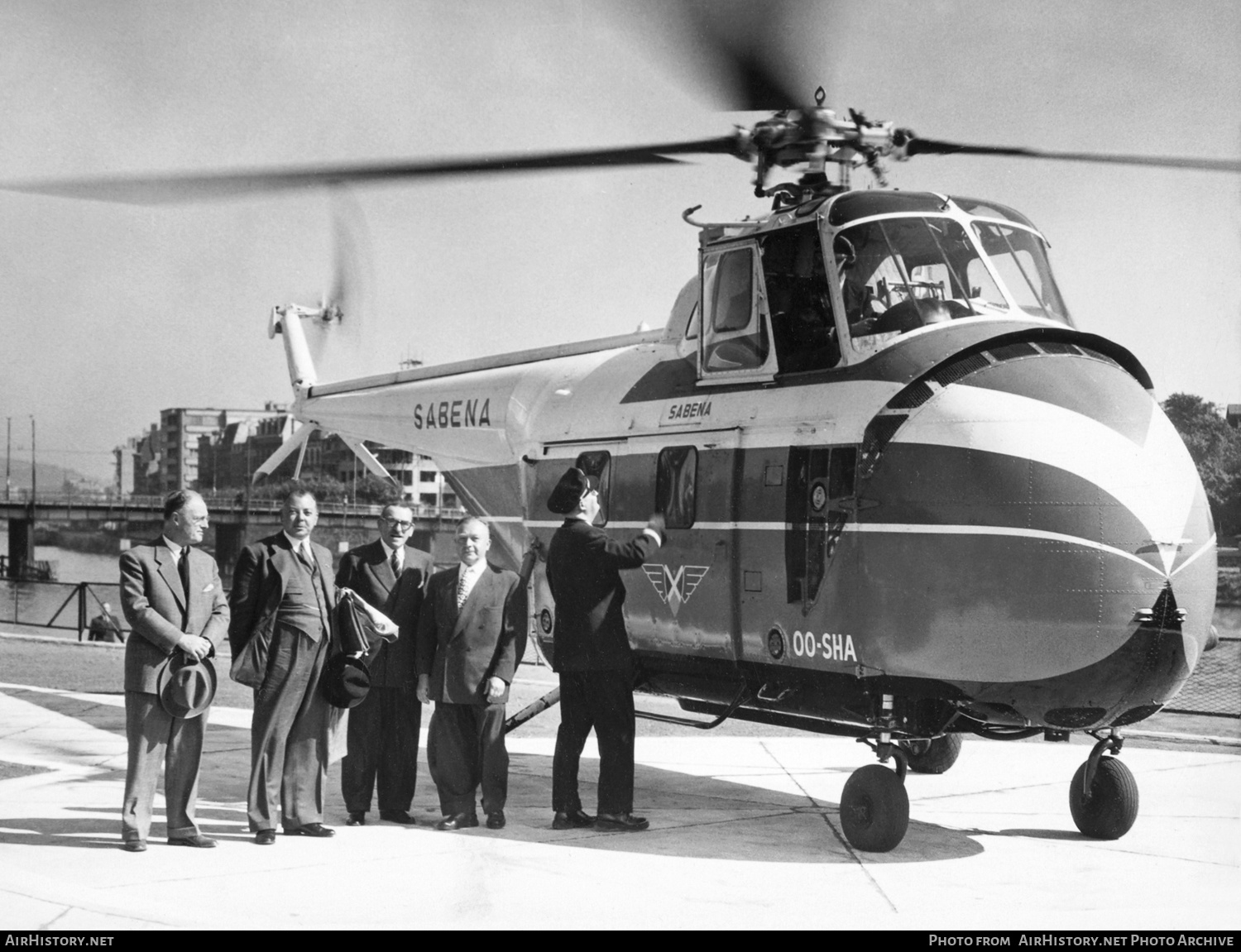 Aircraft Photo of OO-SHA | Sikorsky S-55 | Sabena | AirHistory.net #303432