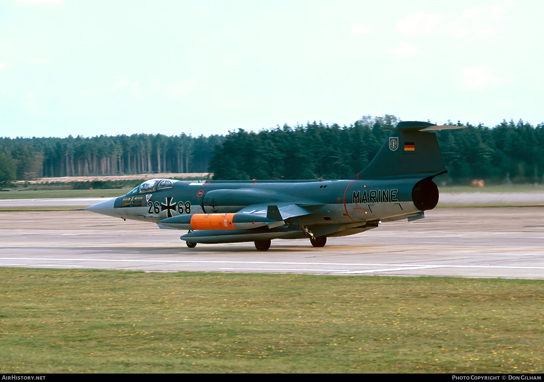 Aircraft Photo of 2668 | Lockheed F-104G Starfighter | Germany - Navy | AirHistory.net #303444