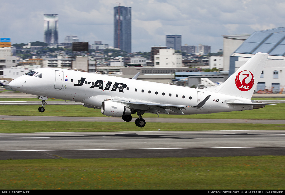 Aircraft Photo of JA211J | Embraer 170STD (ERJ-170-100STD) | J-Air | AirHistory.net #303460
