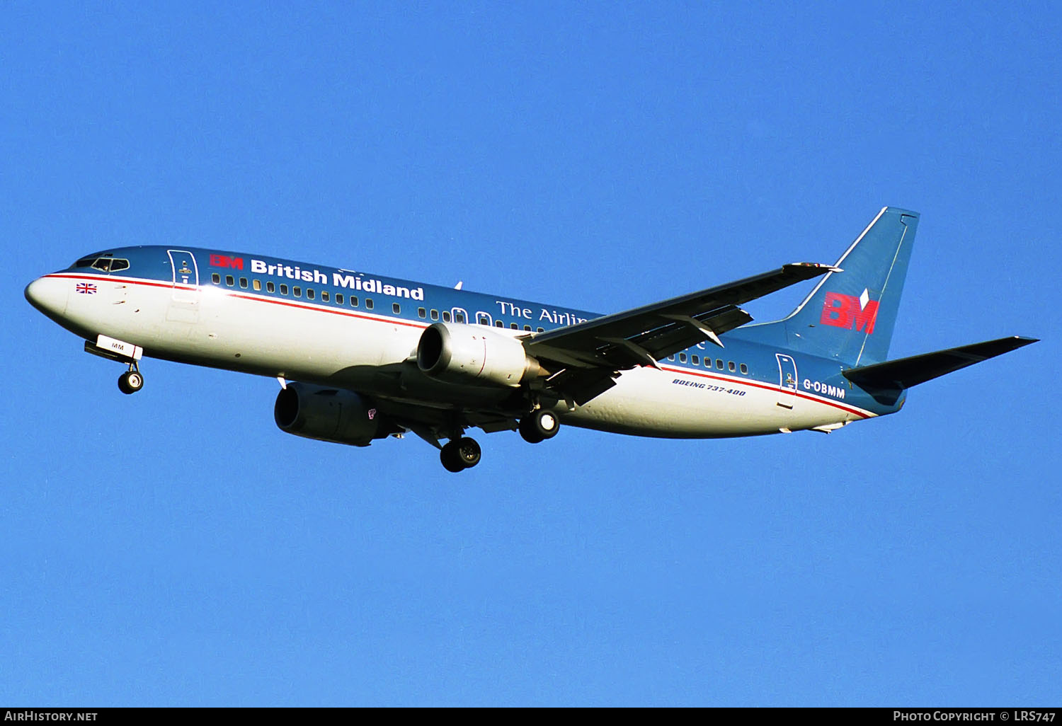 Aircraft Photo of G-OBMM | Boeing 737-4Y0 | British Midland Airways - BMA | AirHistory.net #303471