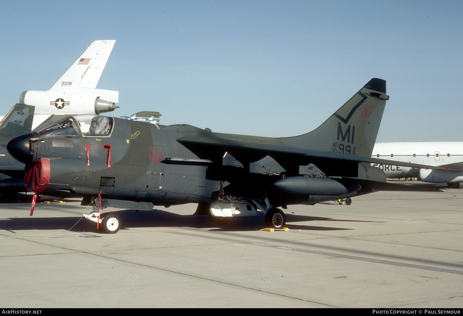 Aircraft Photo of 70-0991 / AF70-991 | LTV A-7D Corsair II | USA - Air Force | AirHistory.net #303472