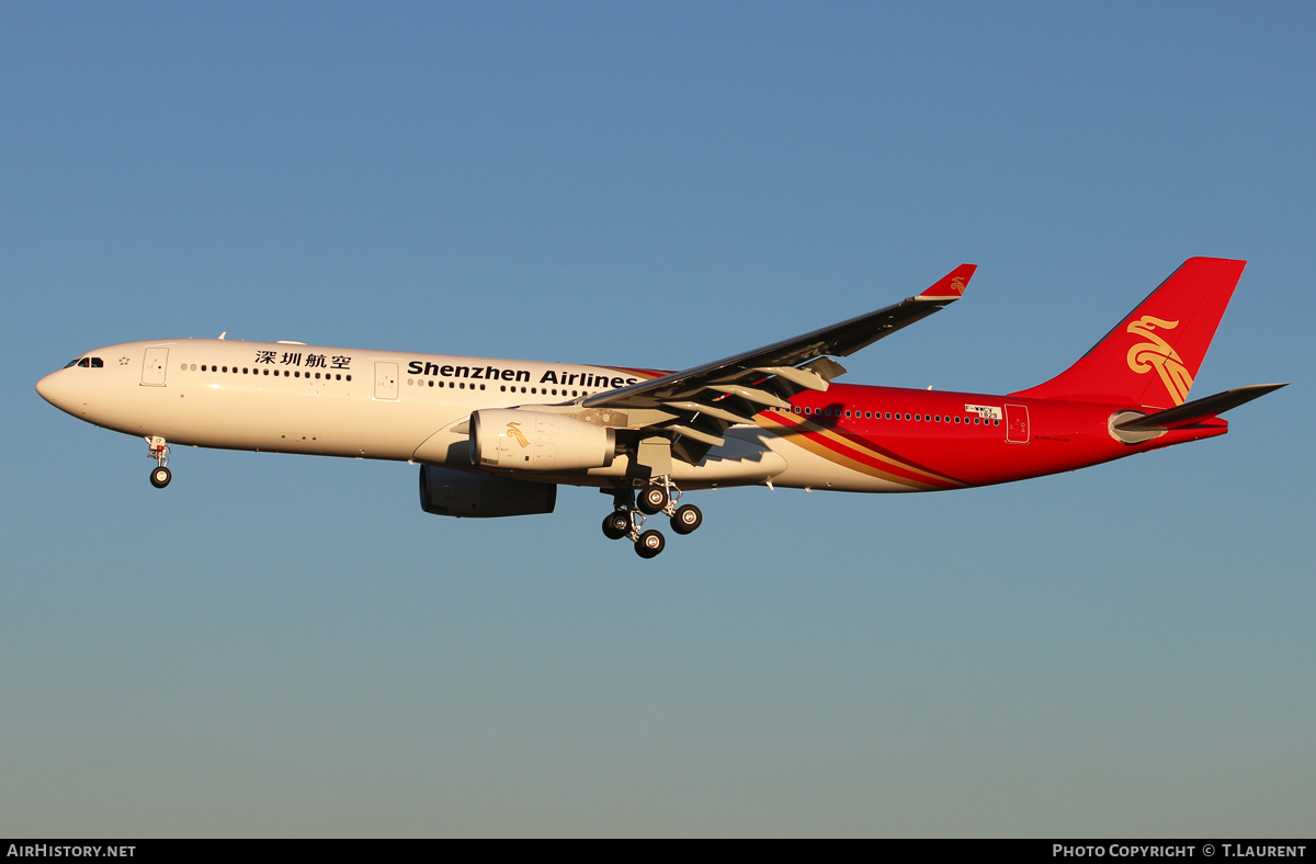 Aircraft Photo of F-WWCV | Airbus A330-343 | Shenzhen Airlines | AirHistory.net #303478
