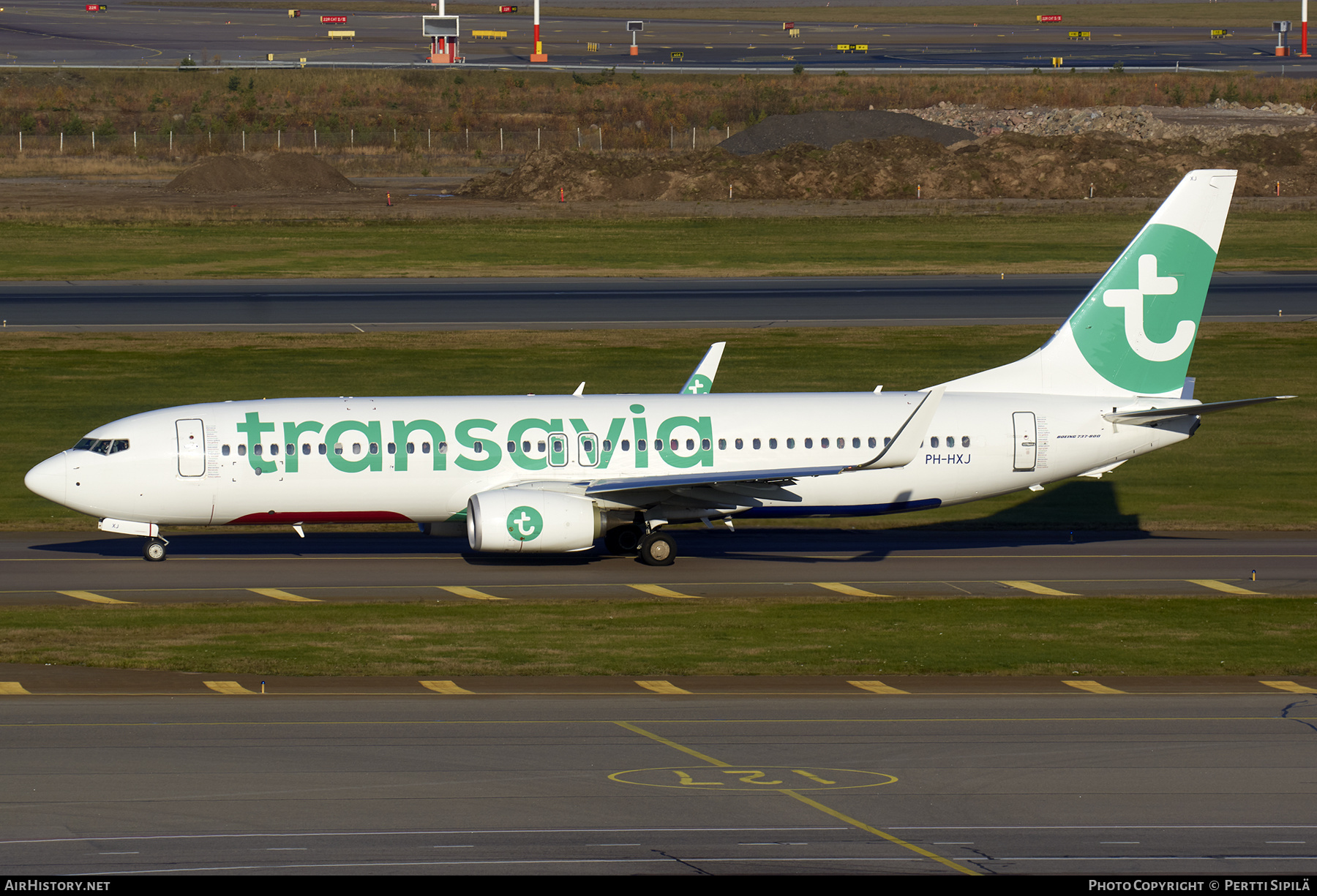 Aircraft Photo of PH-HXJ | Boeing 737-800 | Transavia | AirHistory.net #303483