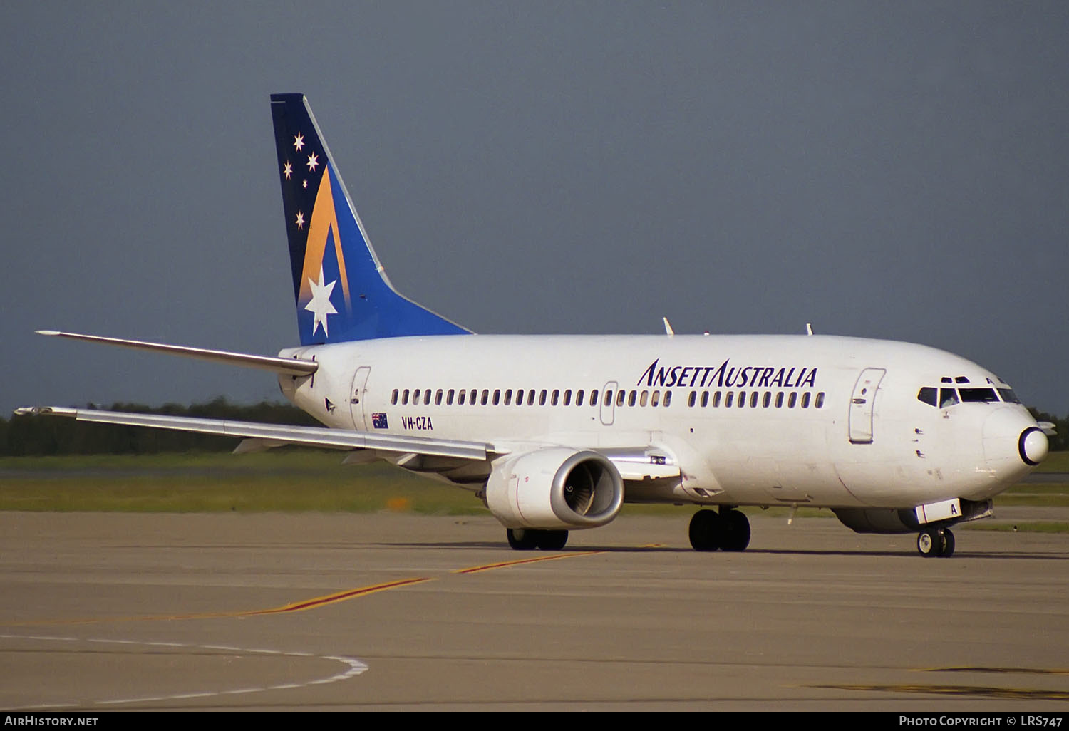 Aircraft Photo of VH-CZA | Boeing 737-377 | Ansett Australia | AirHistory.net #303484