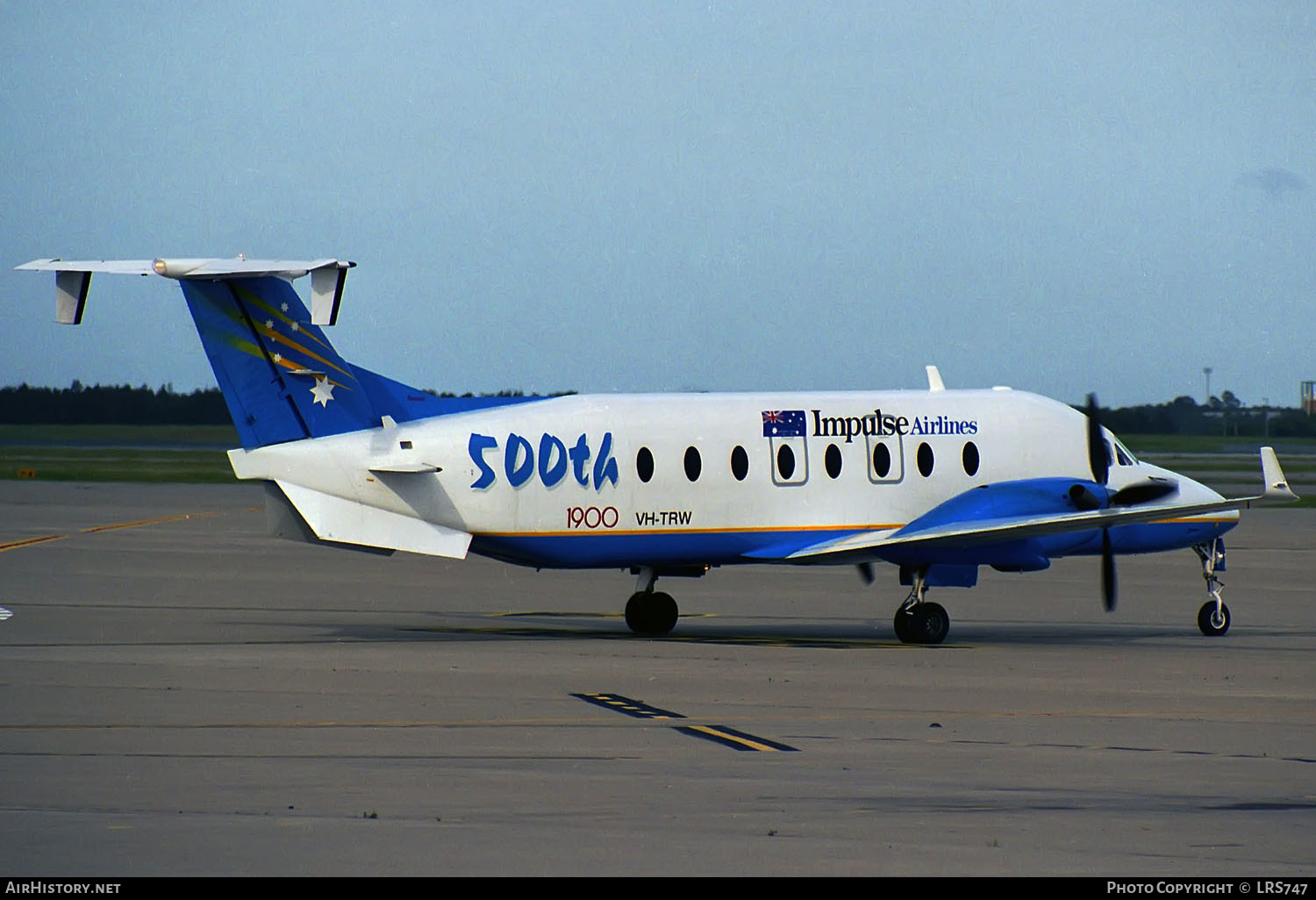 Aircraft Photo of VH-TRW | Raytheon 1900D | Impulse Airlines | AirHistory.net #303489
