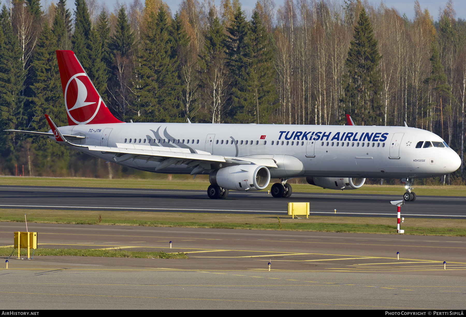 Aircraft Photo of TC-JTN | Airbus A321-231 | Turkish Airlines | AirHistory.net #303531