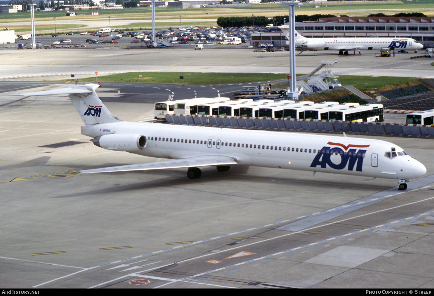 Aircraft Photo of F-GRML | McDonnell Douglas MD-83 (DC-9-83) | AOM French Airlines | AirHistory.net #303534