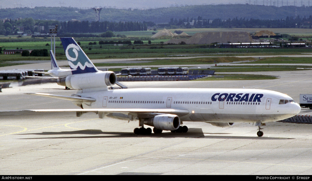 Aircraft Photo of OO-JOT | McDonnell Douglas DC-10-30 | Corsair | AirHistory.net #303553