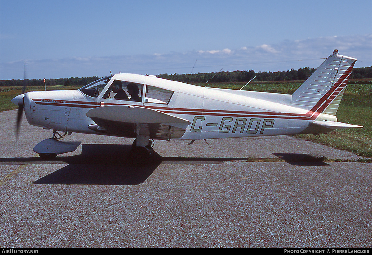 Aircraft Photo of C-GAOP | Piper PA-28-140 Cherokee | AirHistory.net #303562