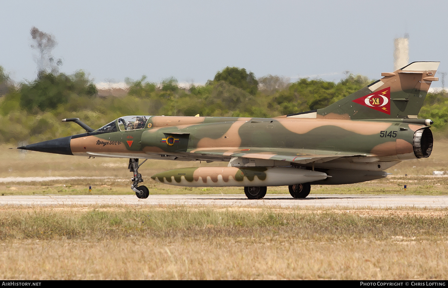 Aircraft Photo of 5145 | Dassault Mirage 50EV | Venezuela - Air Force | AirHistory.net #303565