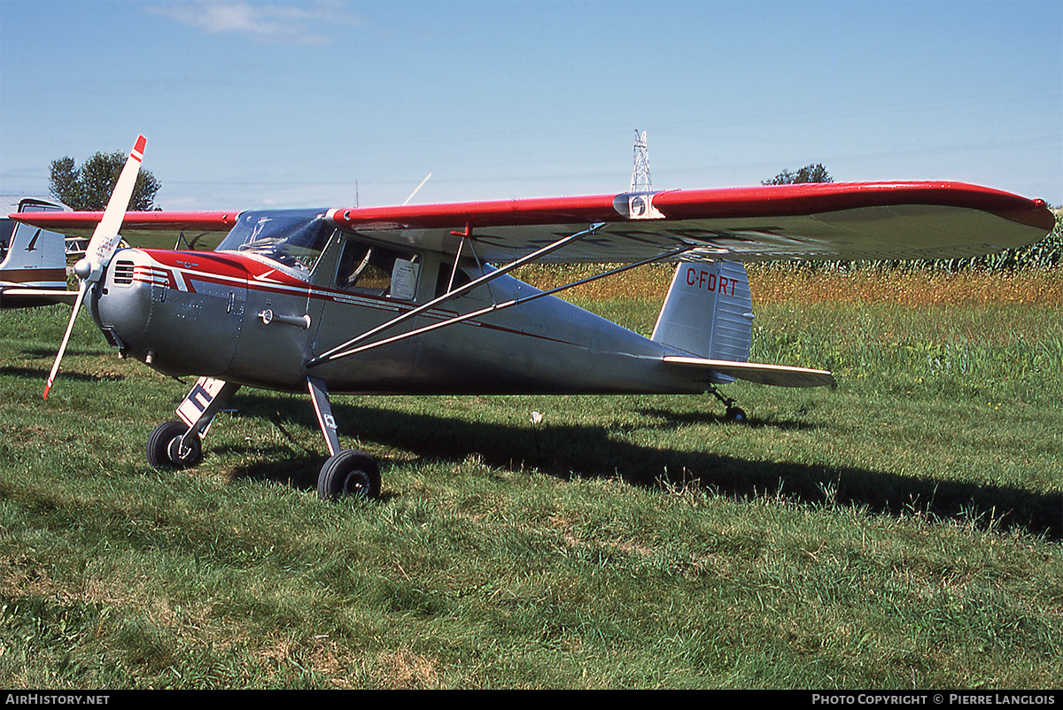 Aircraft Photo of C-FDRT | Cessna 140X | AirHistory.net #303574