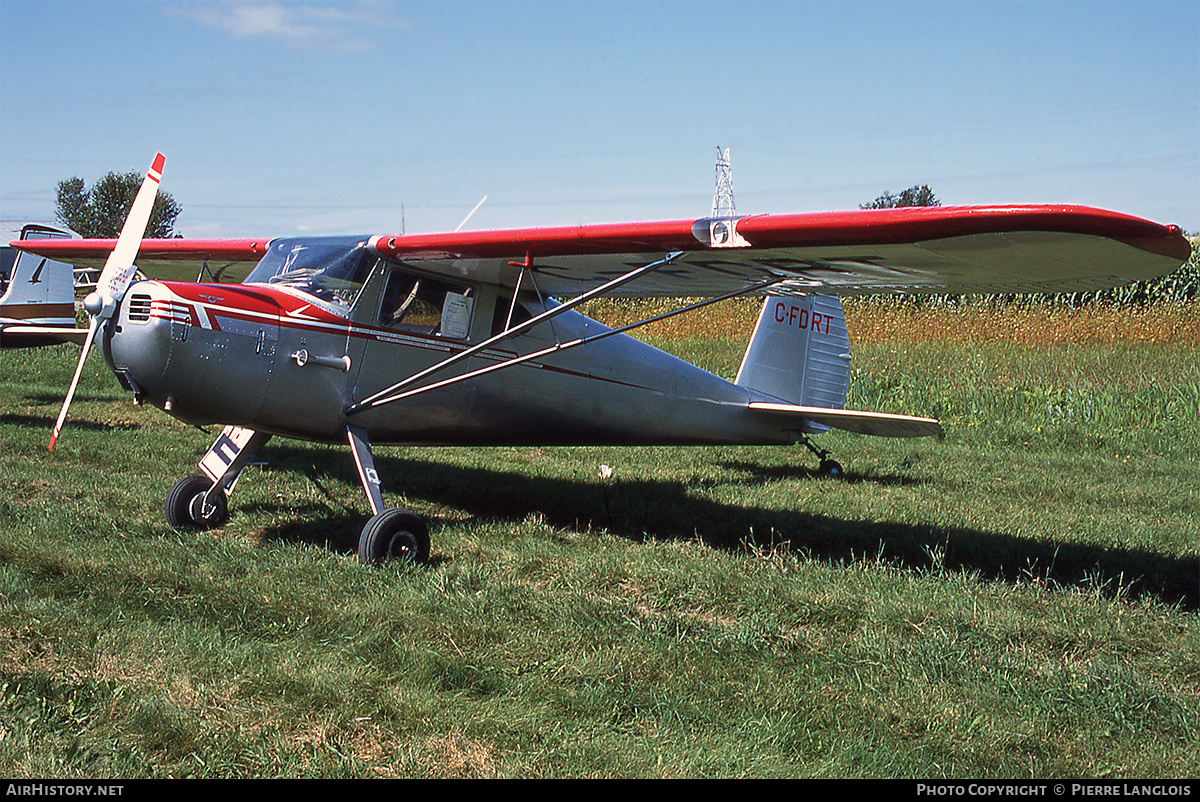 Aircraft Photo of C-FDRT | Cessna 140X | AirHistory.net #303574