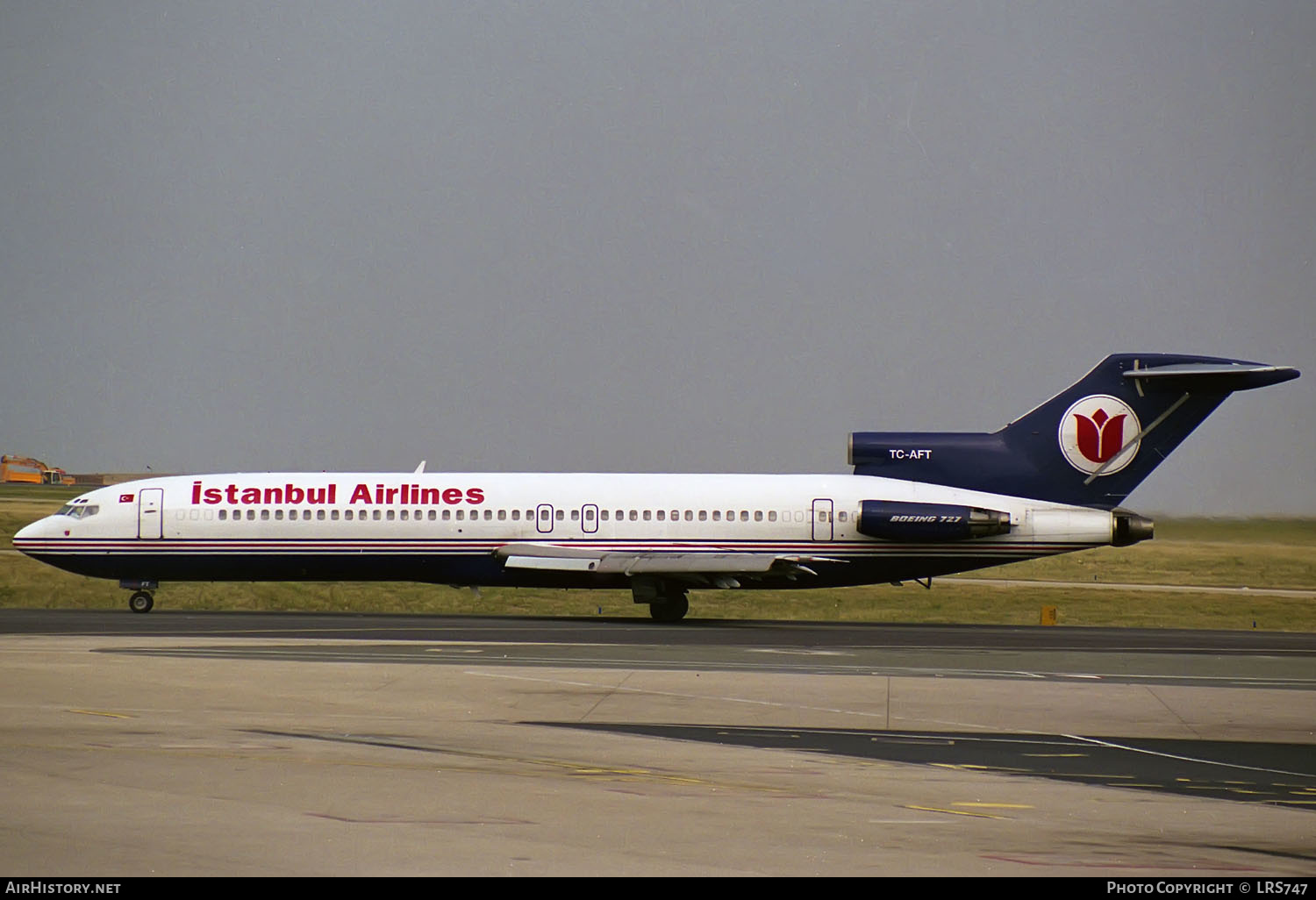 Aircraft Photo of TC-AFT | Boeing 727-230/Adv | Istanbul Airlines | AirHistory.net #303592