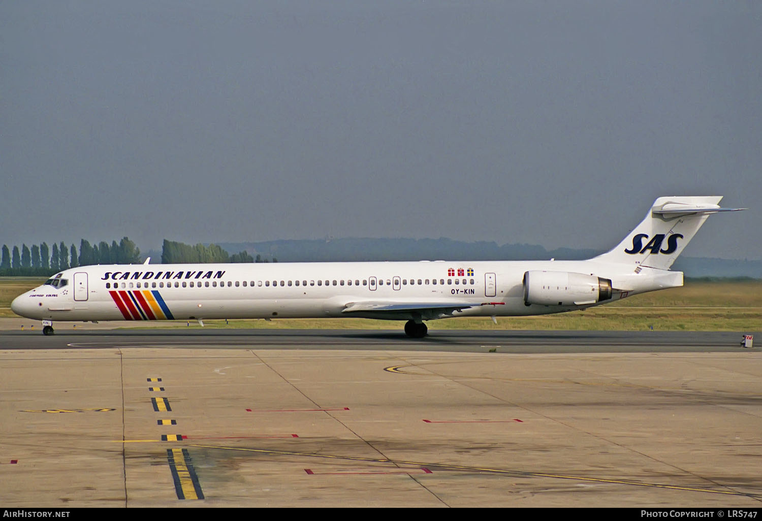 Aircraft Photo of OY-KIN | McDonnell Douglas MD-90-30 | Scandinavian Airlines - SAS | AirHistory.net #303596