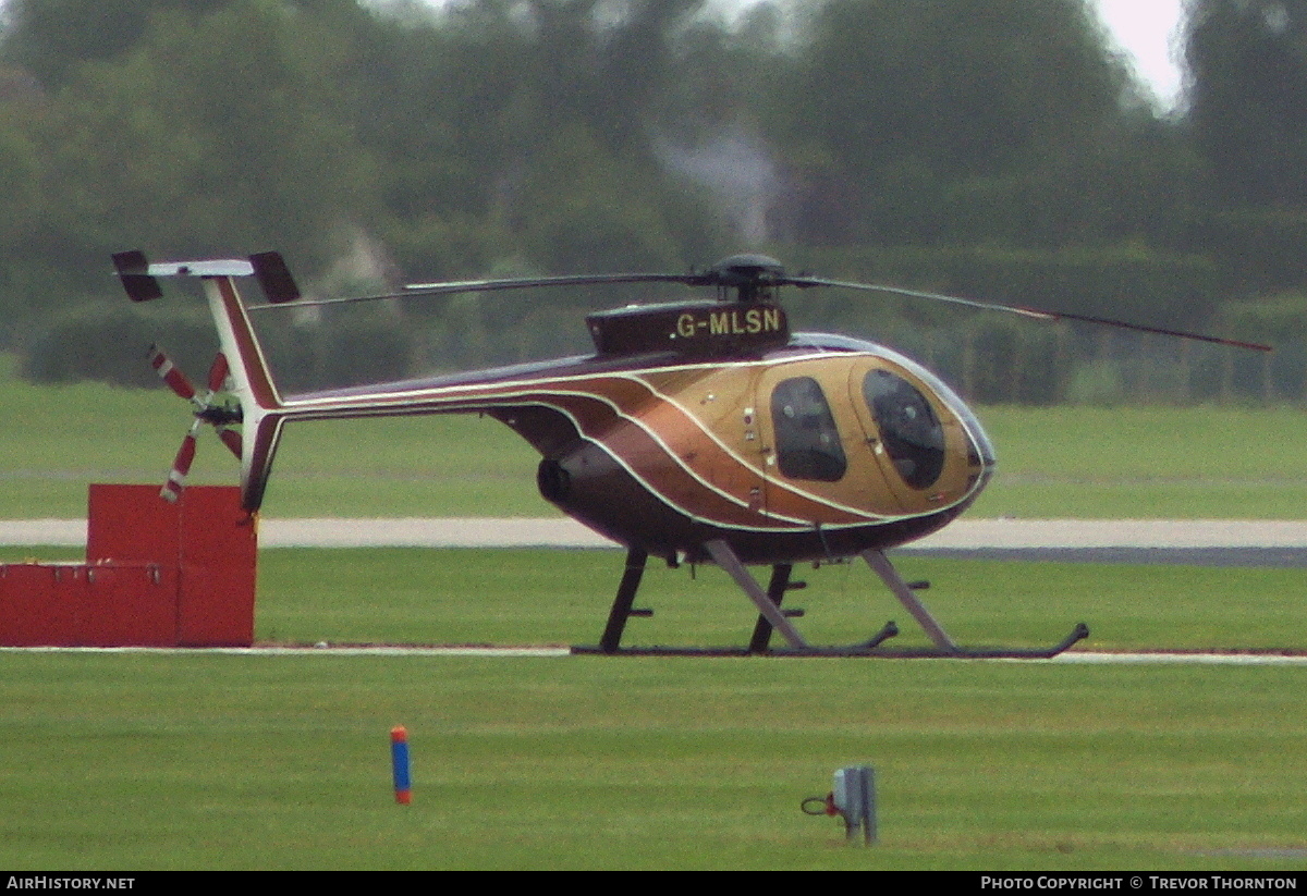 Aircraft Photo of G-MLSN | MD Helicopters MD-500E (369E) | AirHistory.net #303598