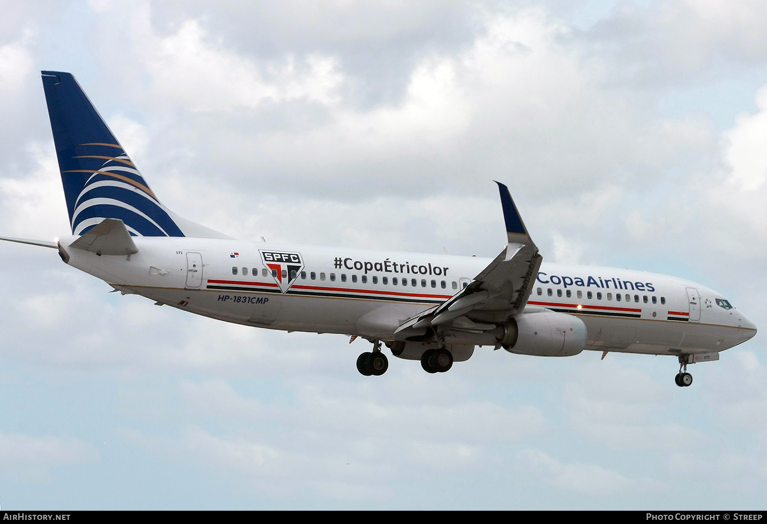 Aircraft Photo of HP-1831CMP | Boeing 737-8V3 | Copa Airlines | AirHistory.net #303602