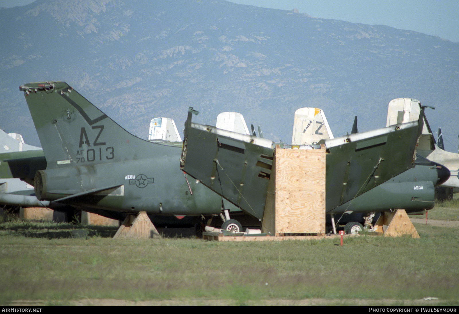 Aircraft Photo of 70-1013 / AF70-013 | LTV A-7D Corsair II | USA - Air Force | AirHistory.net #303612