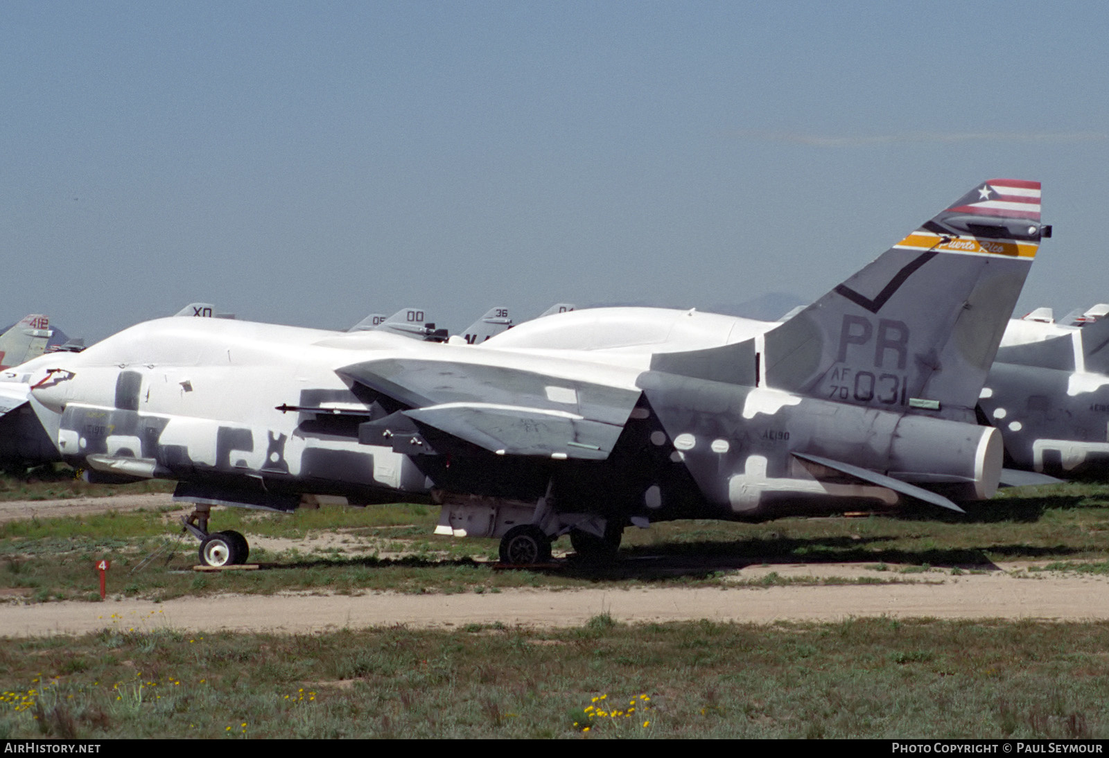 Aircraft Photo of 70-1031 / AF70-031 | LTV A-7D Corsair II | USA - Air Force | AirHistory.net #303613