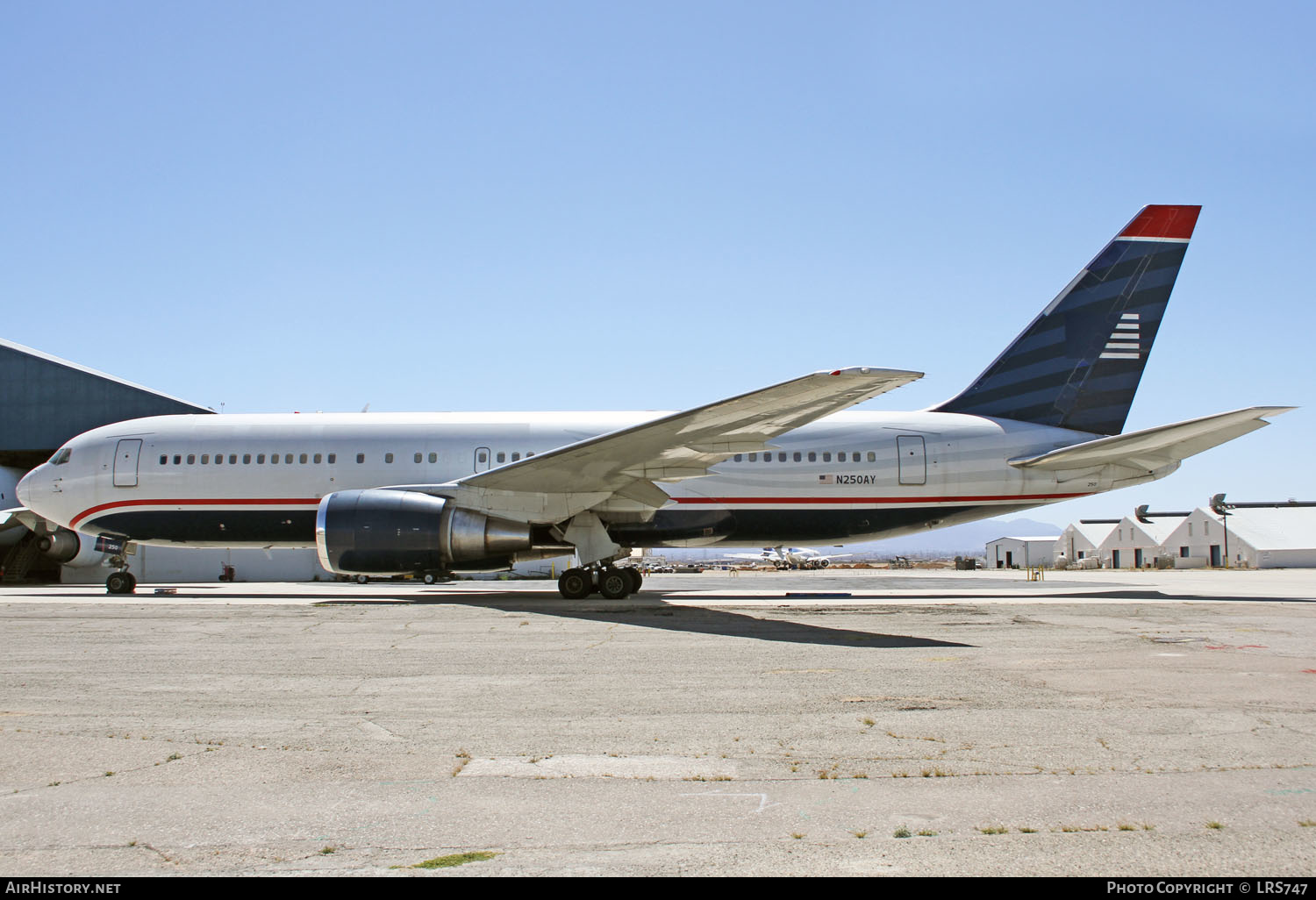 Aircraft Photo of N250AY | Boeing 767-201/ER | US Airways | AirHistory.net #303616