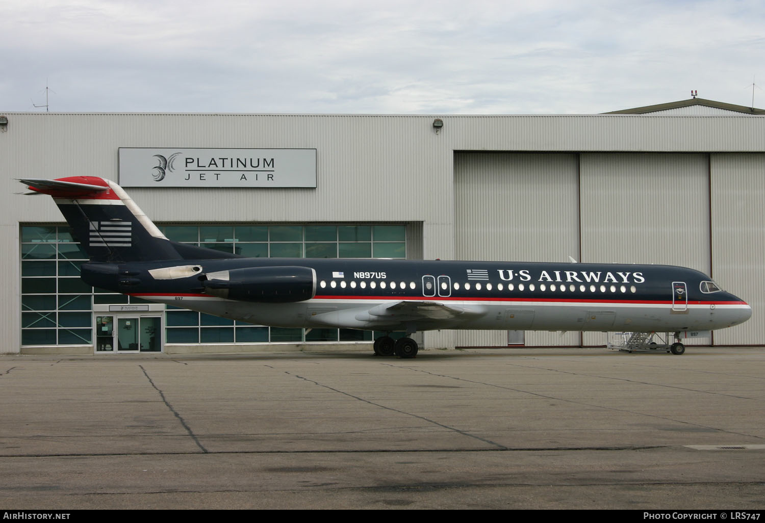 Aircraft Photo of N897US | Fokker 100 (F28-0100) | US Airways | AirHistory.net #303626