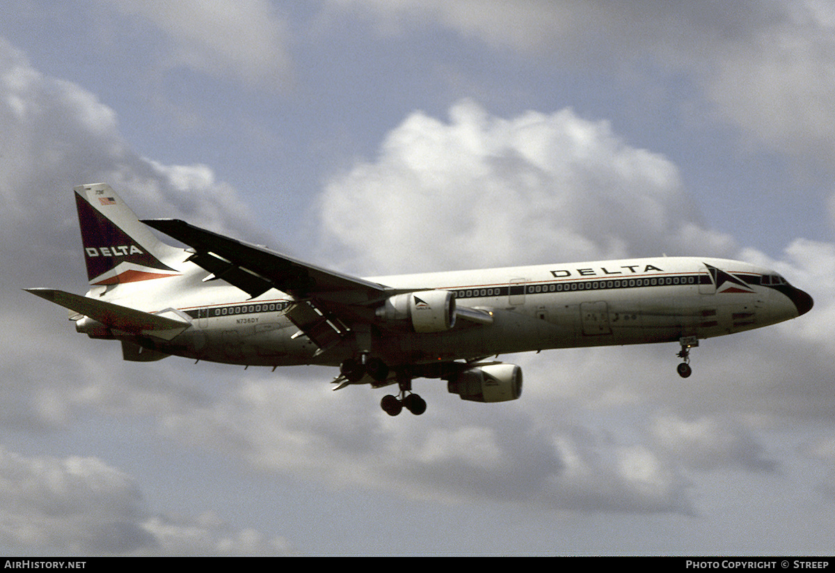 Aircraft Photo of N736DY | Lockheed L-1011-385-1-15 TriStar 250 | Delta Air Lines | AirHistory.net #303630