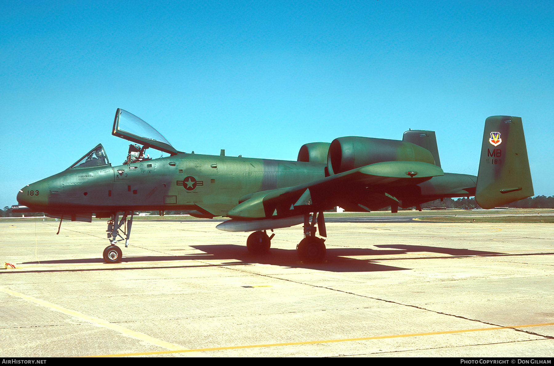 Aircraft Photo of 77-0183 | Fairchild A-10A Thunderbolt II | USA - Air Force | AirHistory.net #303647