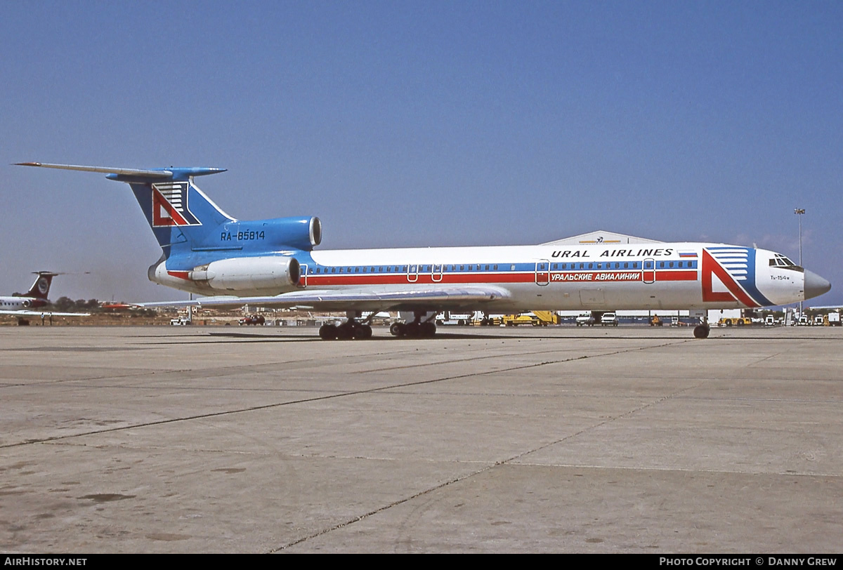 Aircraft Photo of RA-85814 | Tupolev Tu-154M | Ural Airlines | AirHistory.net #303672