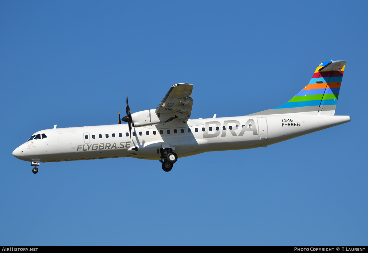 Aircraft Photo of F-WWEH | ATR ATR-72-600 (ATR-72-212A) | BRA - Braathens Regional Airlines | AirHistory.net #303675