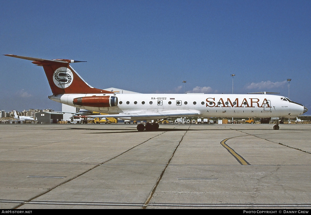 Aircraft Photo of RA-65122 | Tupolev Tu-134A-3 | Samara Airlines | AirHistory.net #303684