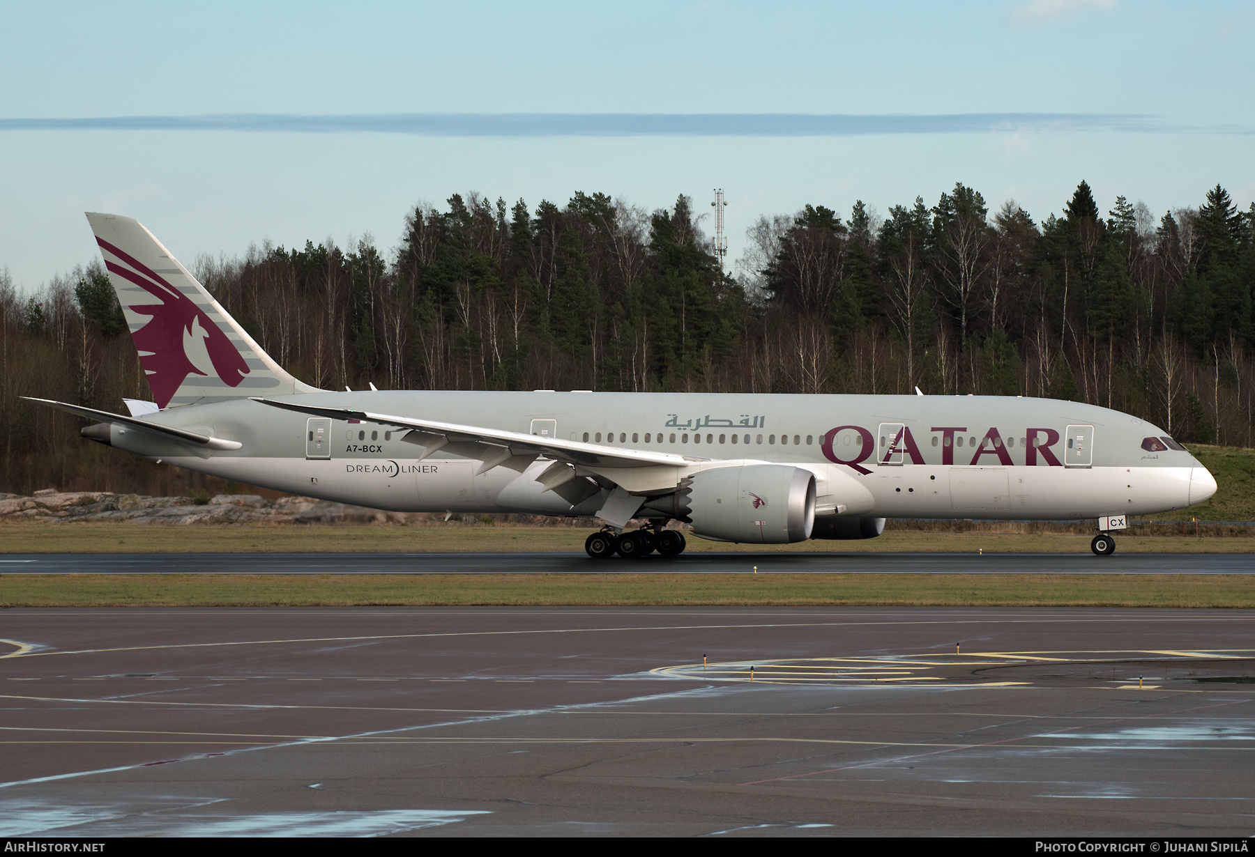 Aircraft Photo of A7-BCX | Boeing 787-8 Dreamliner | Qatar Airways | AirHistory.net #303691