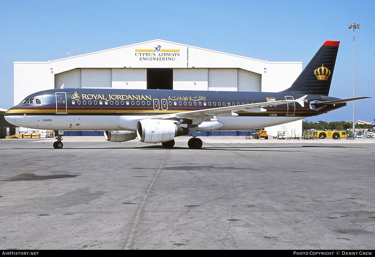 Aircraft Photo of F-OGYA | Airbus A320-211 | Royal Jordanian Airlines | AirHistory.net #303692