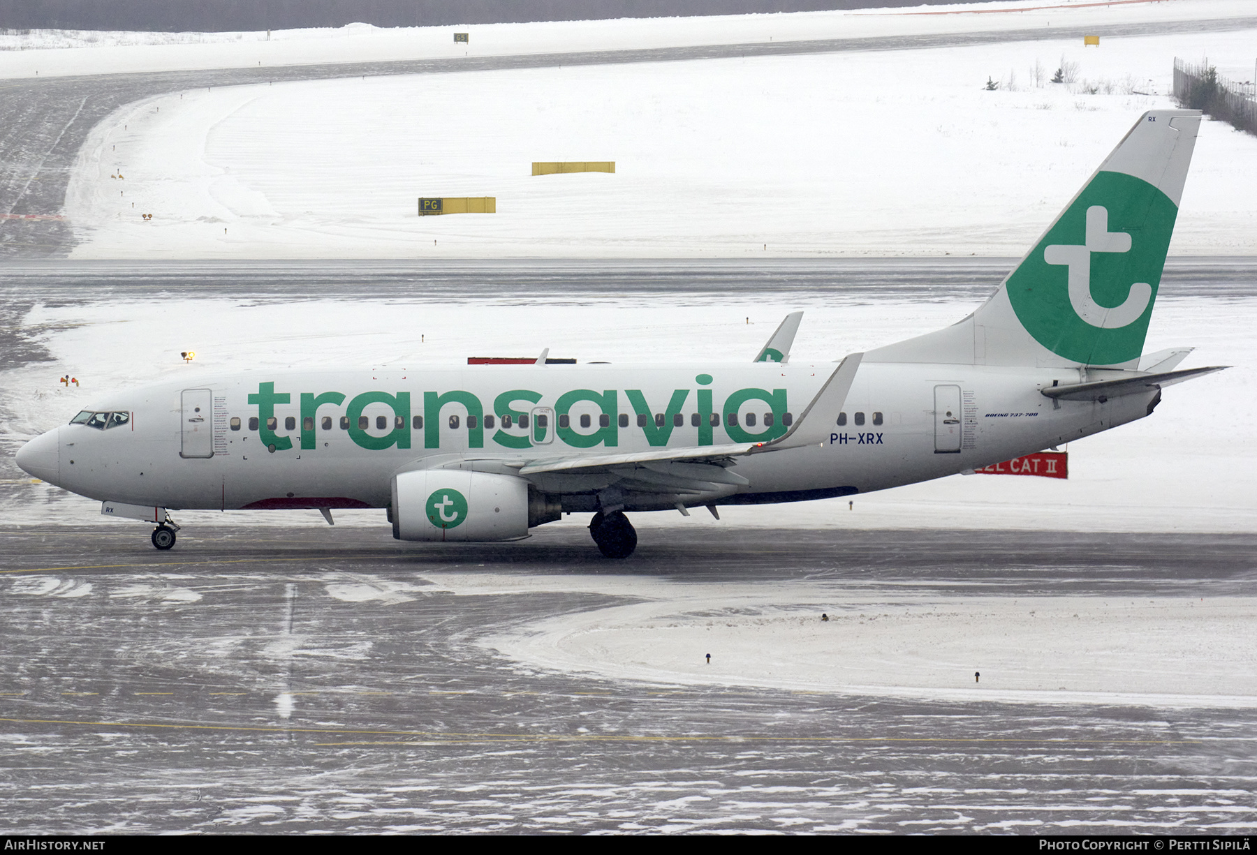 Aircraft Photo of PH-XRX | Boeing 737-7K2 | Transavia | AirHistory.net #303701