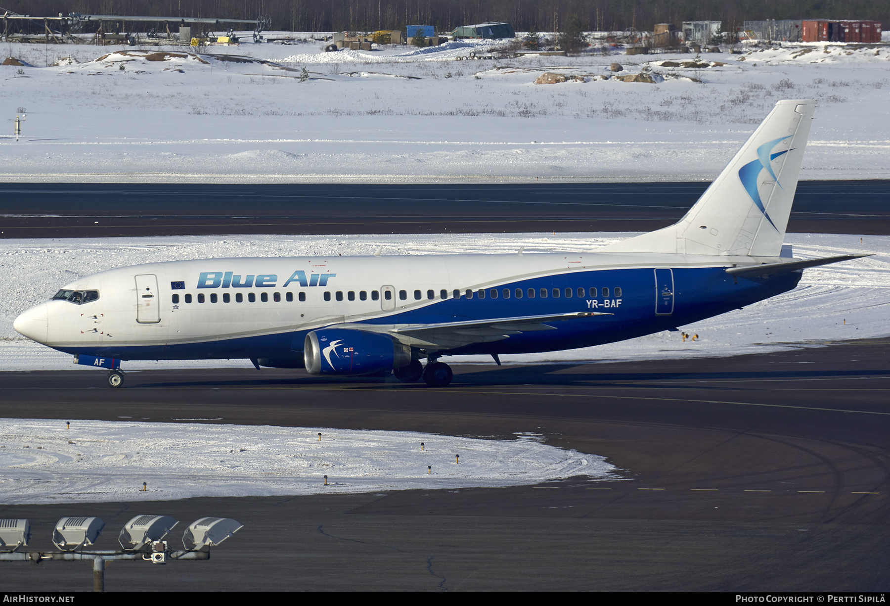 Aircraft Photo of YR-BAF | Boeing 737-322 | Blue Air | AirHistory.net #303706