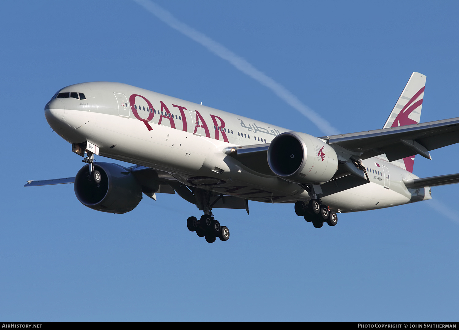 Aircraft Photo of A7-BBH | Boeing 777-2DZ/LR | Qatar Airways | AirHistory.net #303710