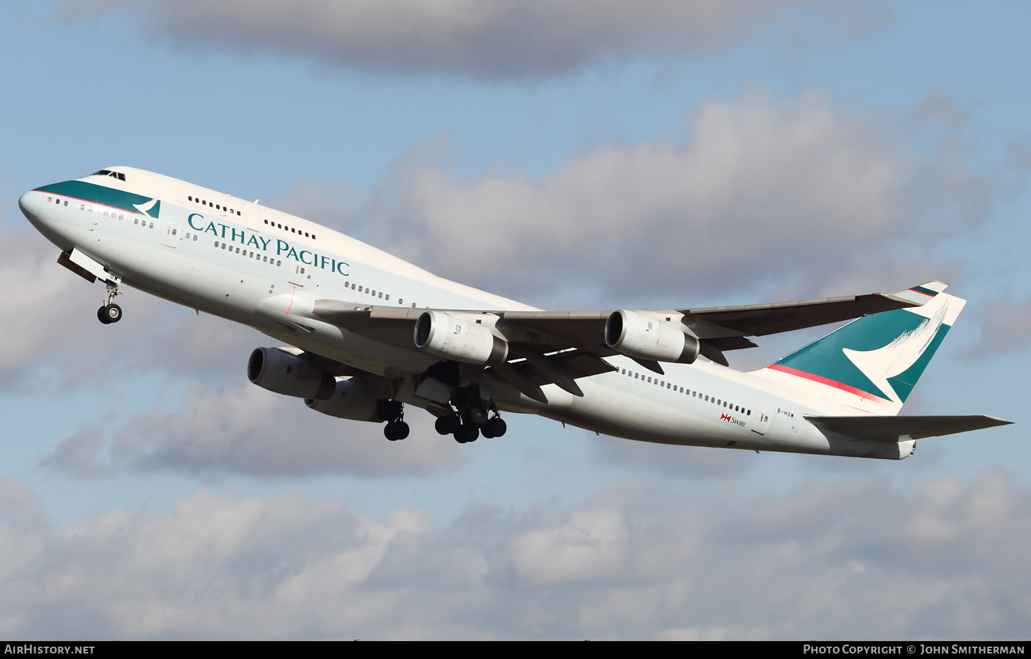 Aircraft Photo of B-HOW | Boeing 747-467 | Cathay Pacific Airways | AirHistory.net #303720