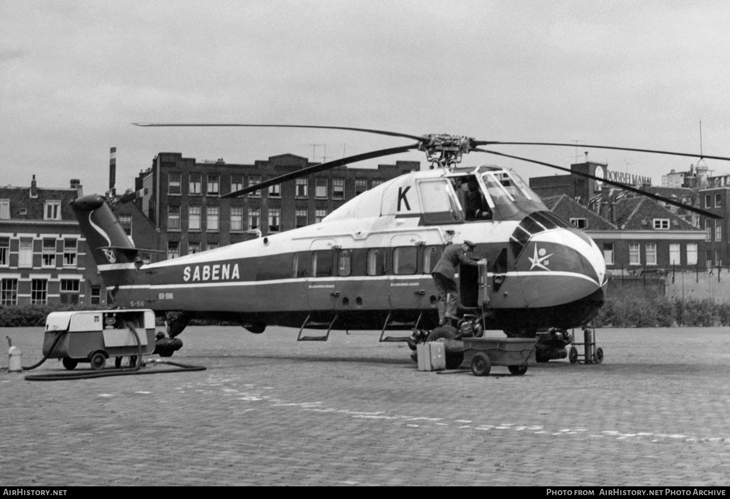 Aircraft Photo of OO-SHK | Sikorsky S-58C | Sabena | AirHistory.net #303733