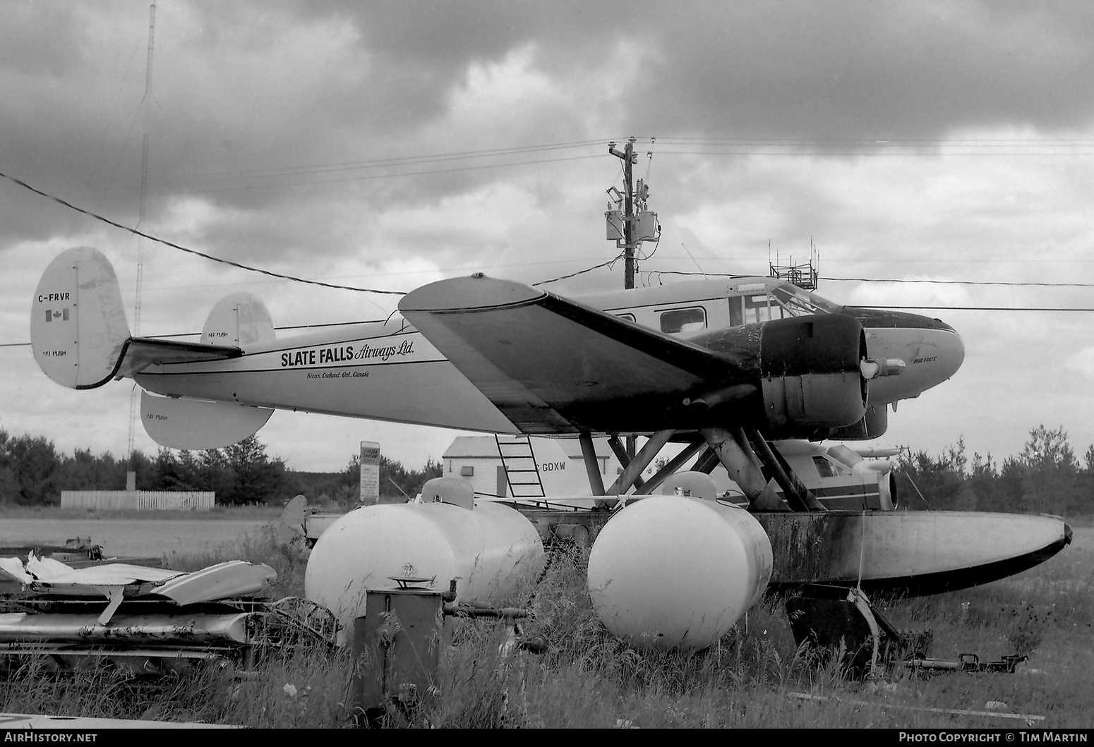 Aircraft Photo of C-FRVR | Beech Expeditor 3T | Slate Falls Airways | AirHistory.net #303735