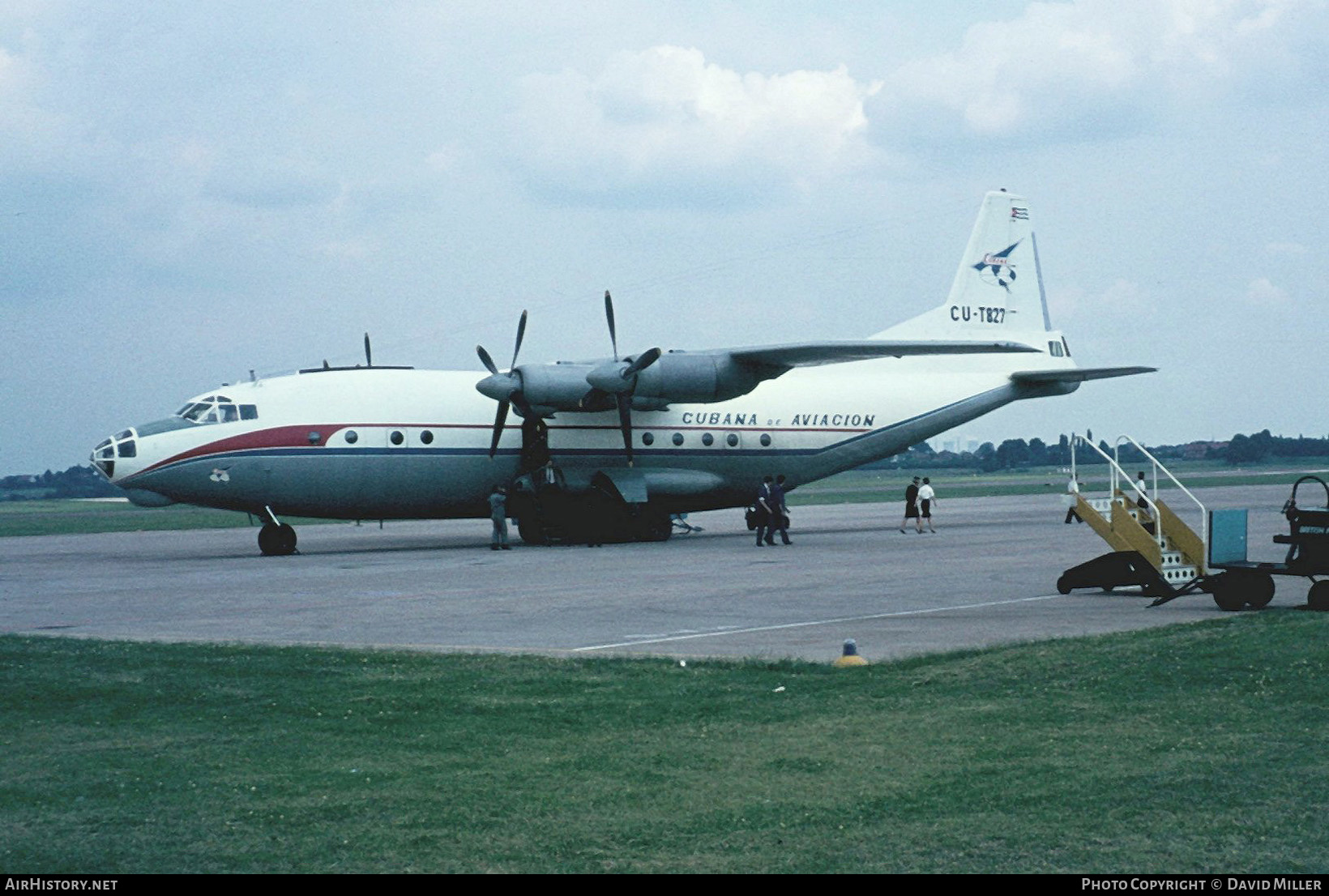 Aircraft Photo of CU-T827 | Antonov An-12A | Cubana | AirHistory.net #303740