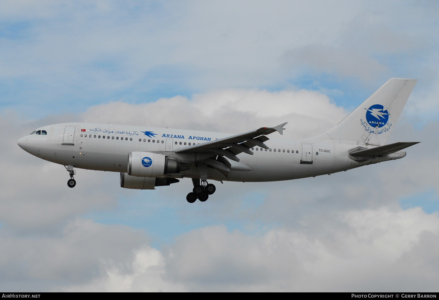 Aircraft Photo of TC-SGC | Airbus A310-304 | Ariana Afghan Airlines | AirHistory.net #303746