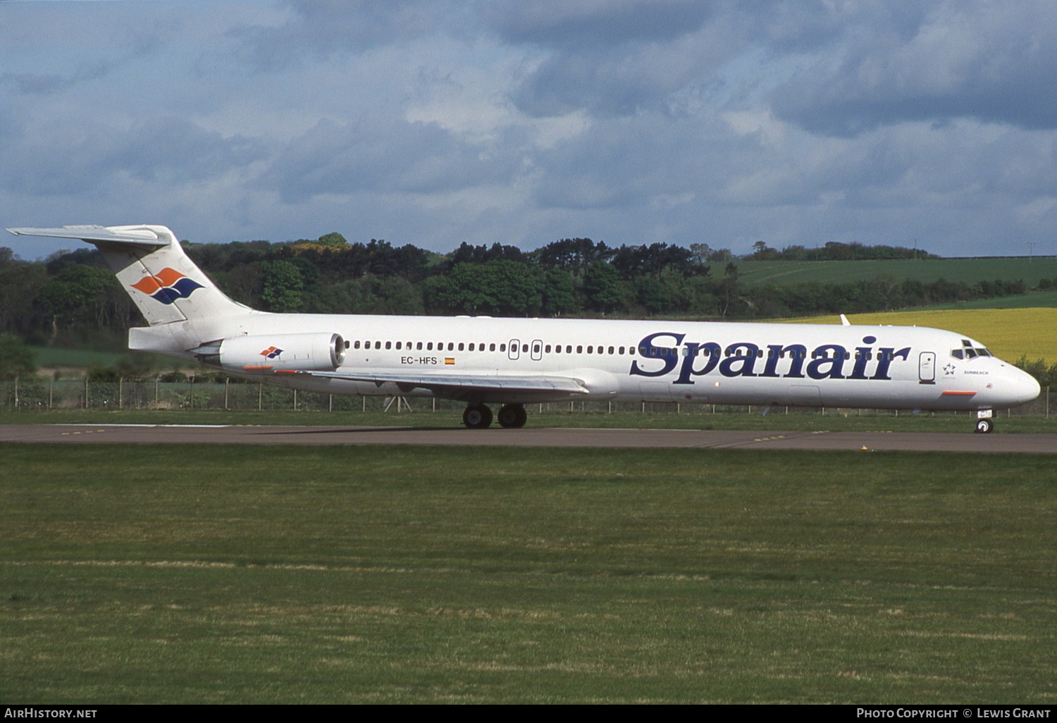 Aircraft Photo of EC-HFS | McDonnell Douglas MD-82 (DC-9-82) | Spanair | AirHistory.net #303752